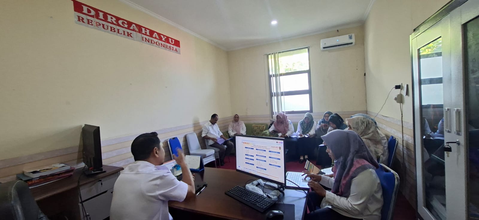 Pemkot Ternate Gelar Rapat Evaluasi Pelaporan Pencapaian SPM Triwulan II